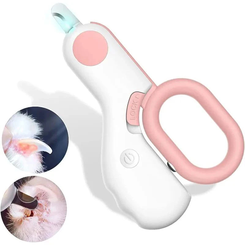 LED Light Pet Nail Clipper Professional Cutter with Safety Lock - - Grooming Tool - Friends & Pets Co.
