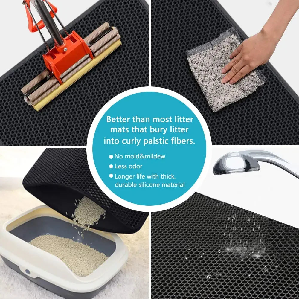 Cat Litter Mat - Waterproof and Washable - Friends & Pets Co.