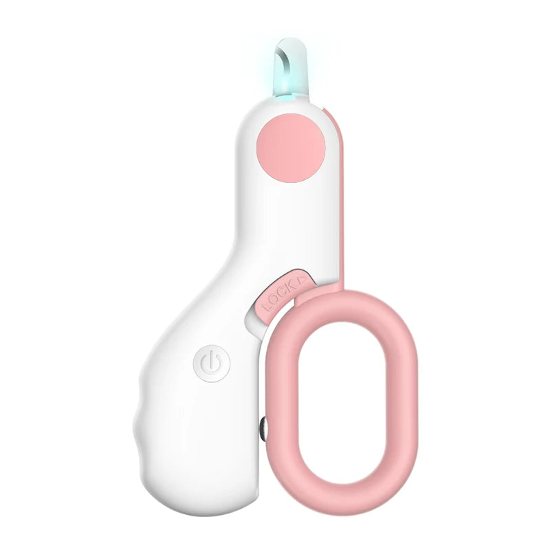 LED Light Pet Nail Clipper Professional Cutter with Safety Lock - - Grooming Tool - Friends & Pets Co.