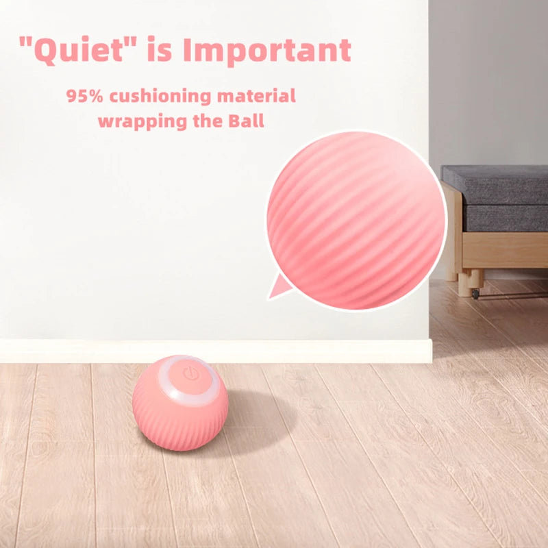 Smart Interactive Rolling Cat Toy - Friends & Pets Co.