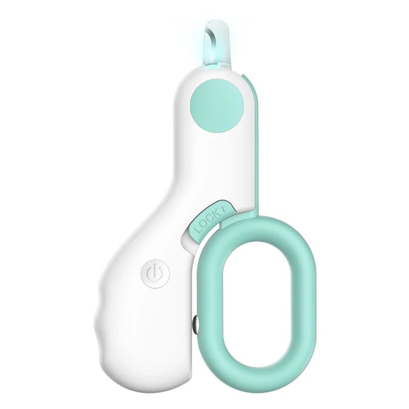 LED Light Pet Nail Clipper Professional Cutter with Safety Lock - - Grooming Tool - Friends & Pets Co.
