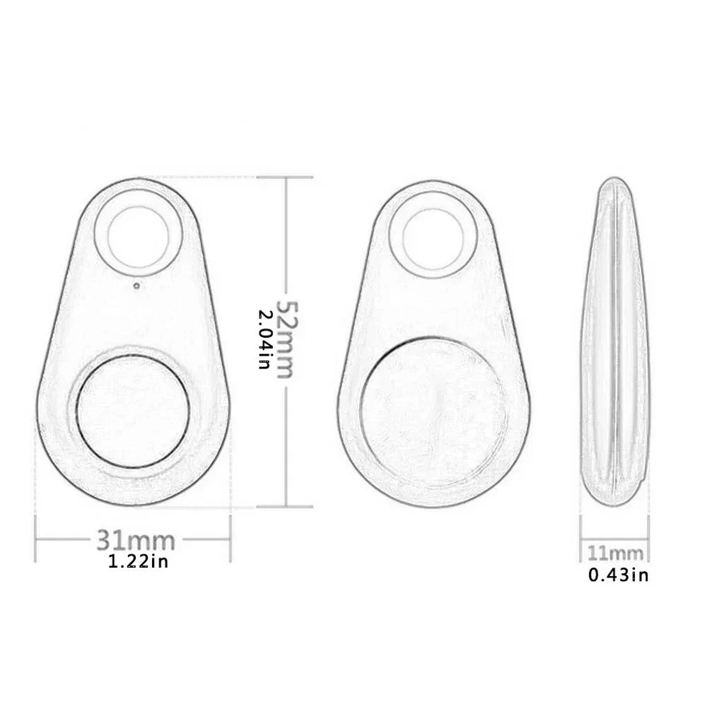 Pet Mini GPS Bluetooth 5.0 Tracker Anti-Loss Device - Friends & Pets Co.