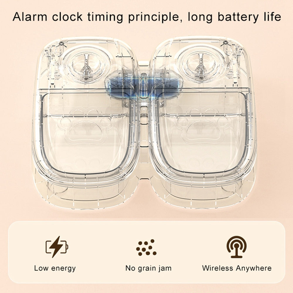 Smart Automatic Food Dispenser For Pets With A Timer - Friends & Co.