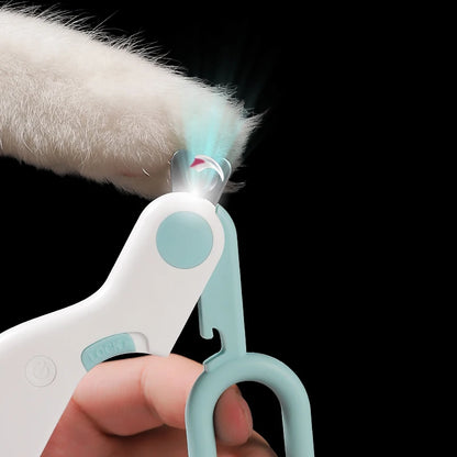 LED Light Pet Nail Clipper Professional Cutter with Safety Lock - - Grooming Tool - Friends & Pets Co.
